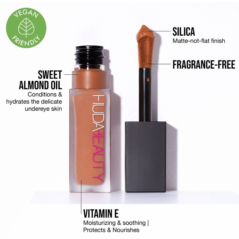 Huda Beauty #Fauxfilter Luminous Matte Liquid Concealer 18 shades pick yours 🩷 - Picture 2 of 7